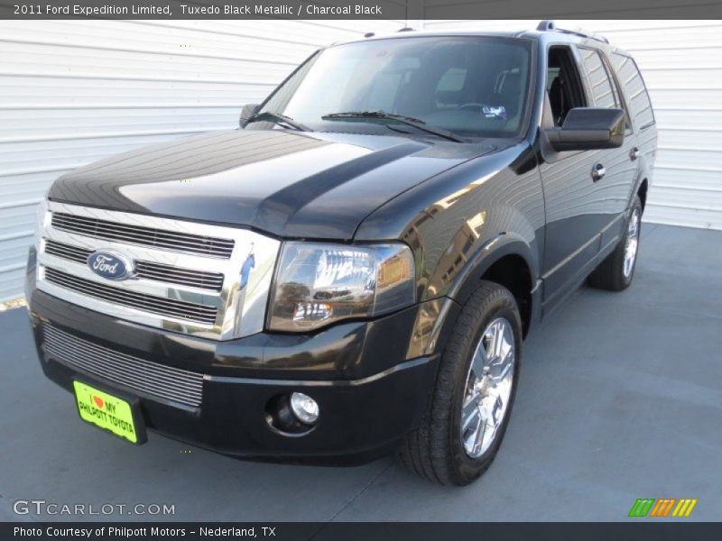 Tuxedo Black Metallic / Charcoal Black 2011 Ford Expedition Limited
