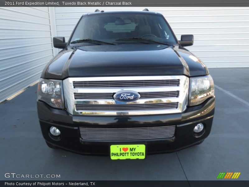 Tuxedo Black Metallic / Charcoal Black 2011 Ford Expedition Limited