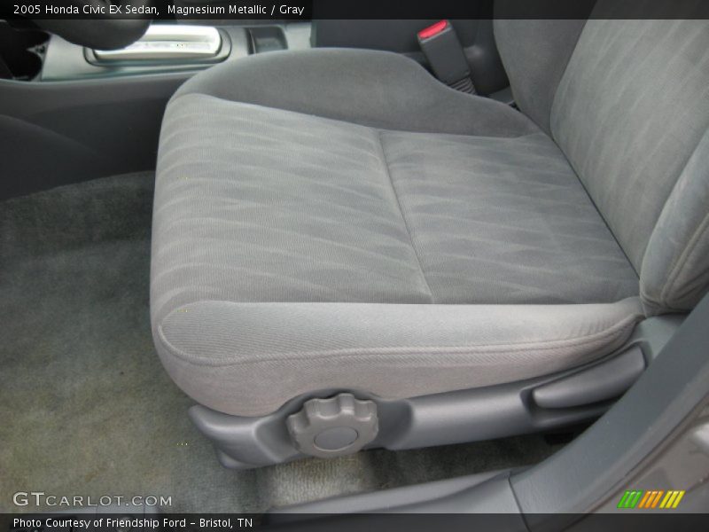 Magnesium Metallic / Gray 2005 Honda Civic EX Sedan