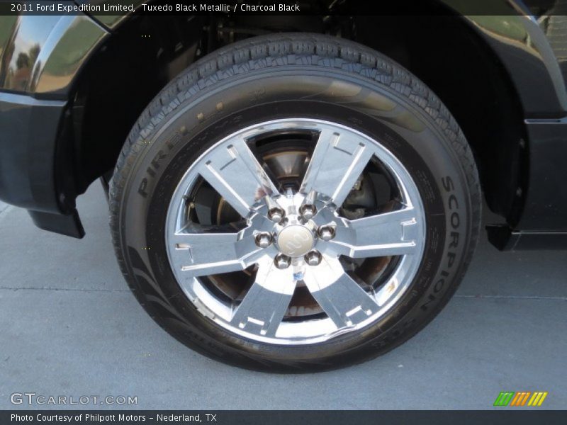 Tuxedo Black Metallic / Charcoal Black 2011 Ford Expedition Limited