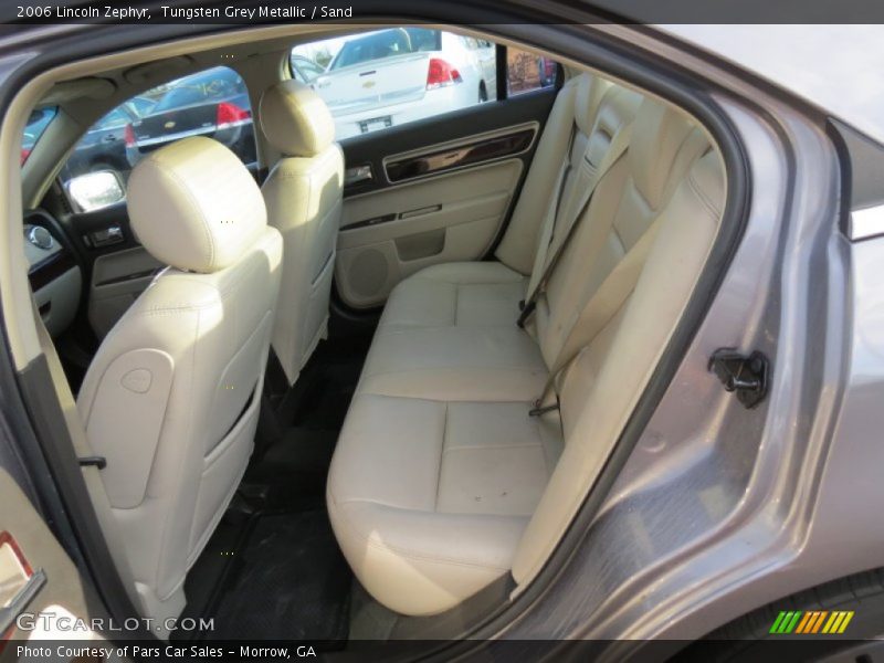 Rear Seat of 2006 Zephyr 