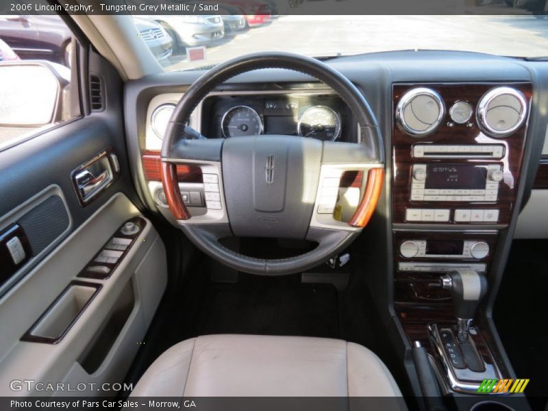 Tungsten Grey Metallic / Sand 2006 Lincoln Zephyr