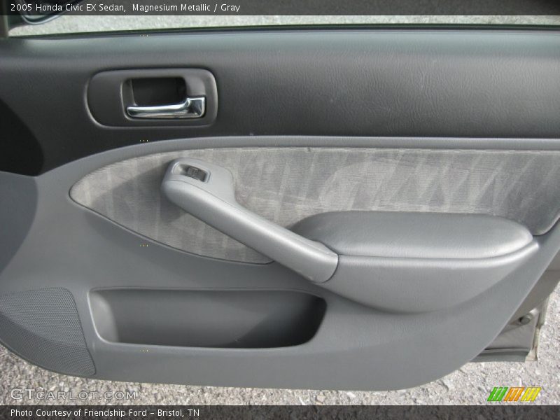 Magnesium Metallic / Gray 2005 Honda Civic EX Sedan