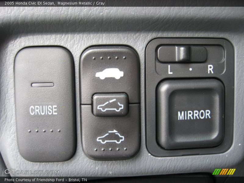 Magnesium Metallic / Gray 2005 Honda Civic EX Sedan