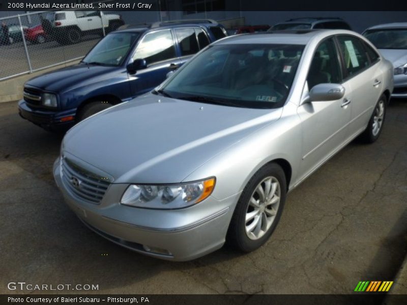 Silver Frost / Gray 2008 Hyundai Azera Limited