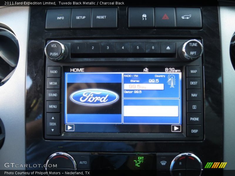 Tuxedo Black Metallic / Charcoal Black 2011 Ford Expedition Limited
