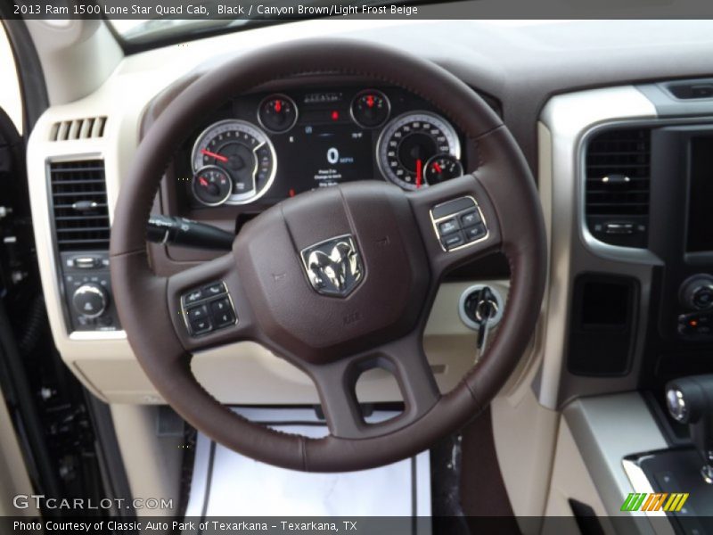  2013 1500 Lone Star Quad Cab Steering Wheel