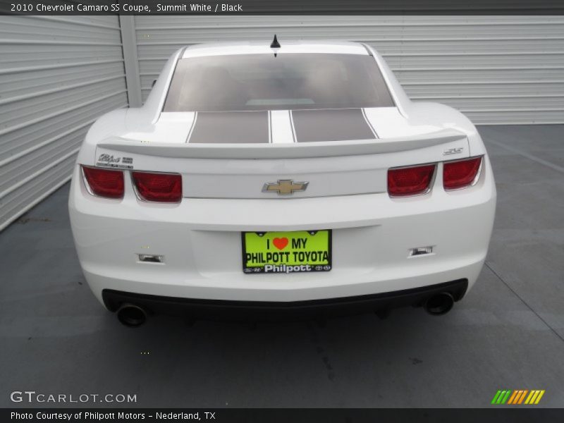 Summit White / Black 2010 Chevrolet Camaro SS Coupe
