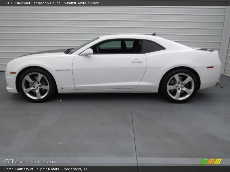 Summit White / Black 2010 Chevrolet Camaro SS Coupe