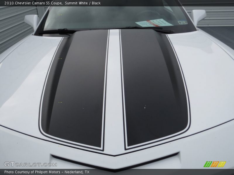 Summit White / Black 2010 Chevrolet Camaro SS Coupe