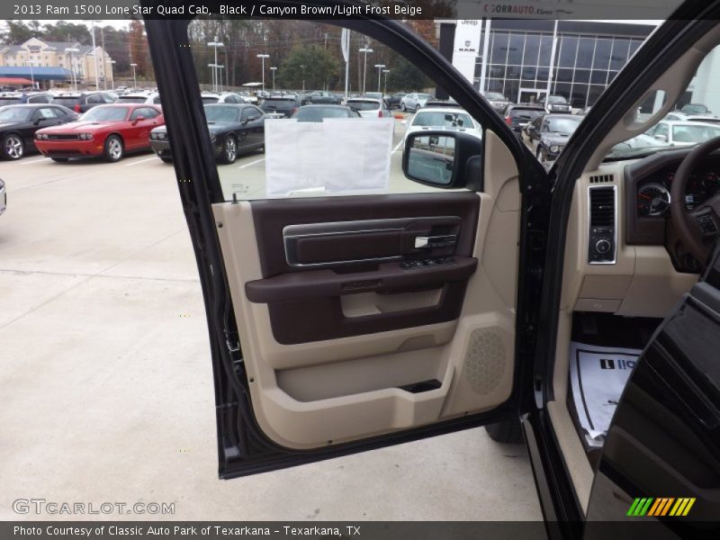 Door Panel of 2013 1500 Lone Star Quad Cab