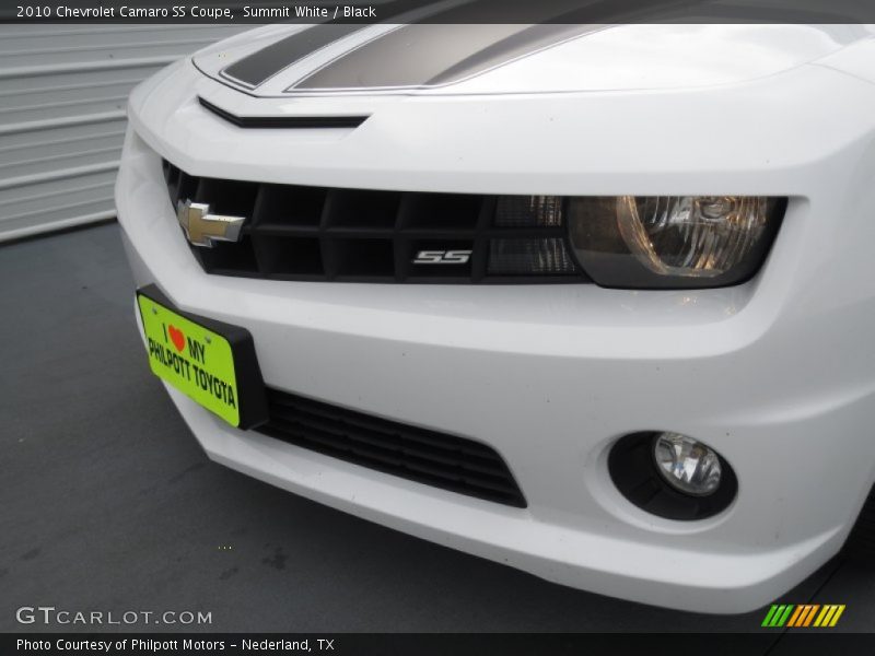 Summit White / Black 2010 Chevrolet Camaro SS Coupe