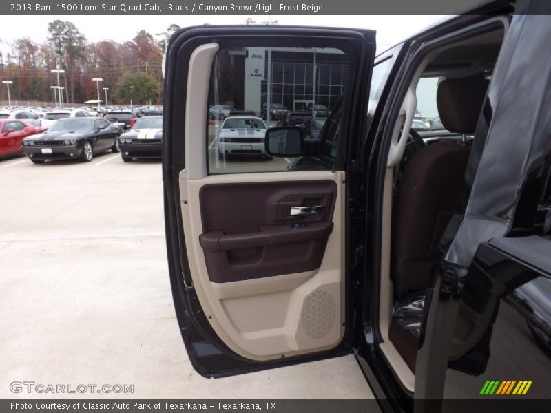 Door Panel of 2013 1500 Lone Star Quad Cab