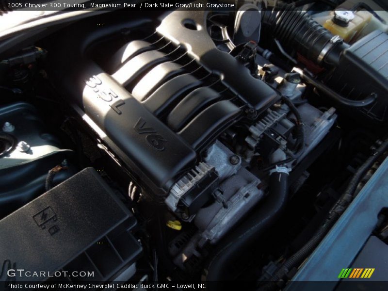 Magnesium Pearl / Dark Slate Gray/Light Graystone 2005 Chrysler 300 Touring
