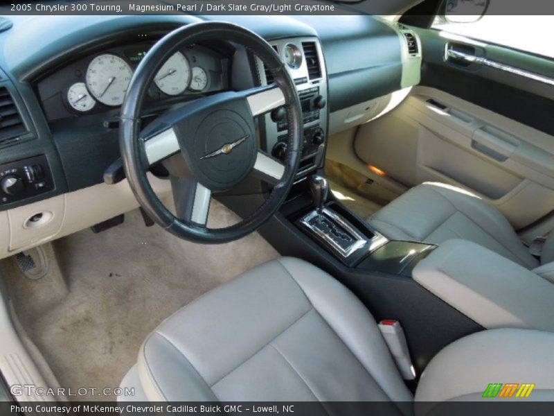 Magnesium Pearl / Dark Slate Gray/Light Graystone 2005 Chrysler 300 Touring