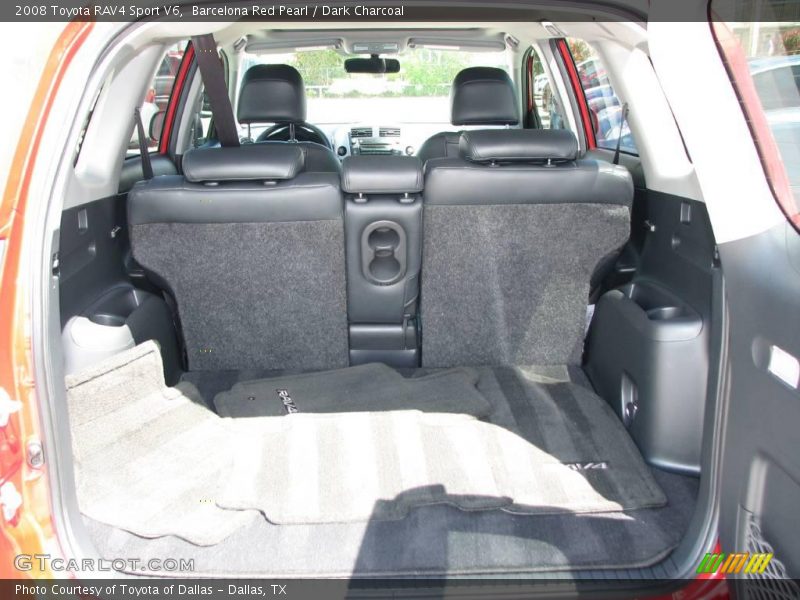 Barcelona Red Pearl / Dark Charcoal 2008 Toyota RAV4 Sport V6