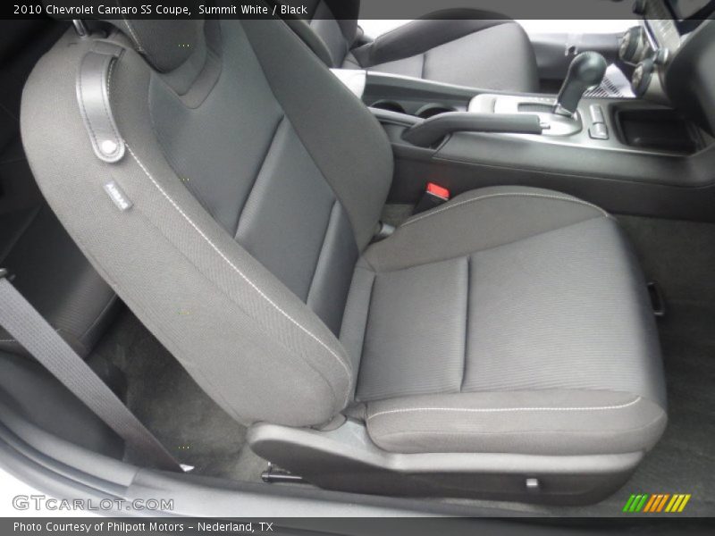 Front Seat of 2010 Camaro SS Coupe