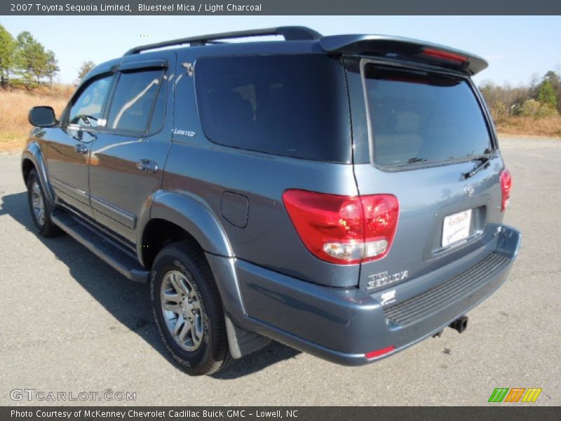 Bluesteel Mica / Light Charcoal 2007 Toyota Sequoia Limited