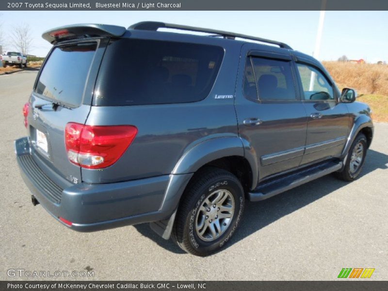 Bluesteel Mica / Light Charcoal 2007 Toyota Sequoia Limited
