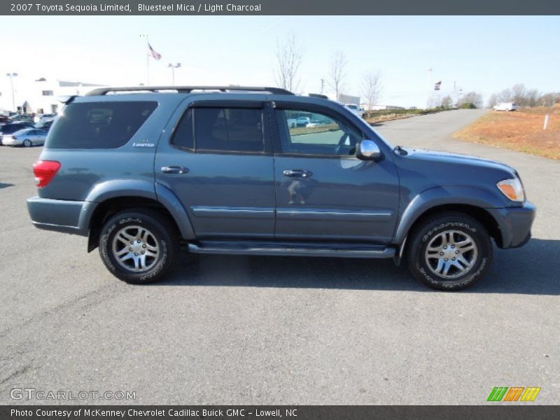 Bluesteel Mica / Light Charcoal 2007 Toyota Sequoia Limited