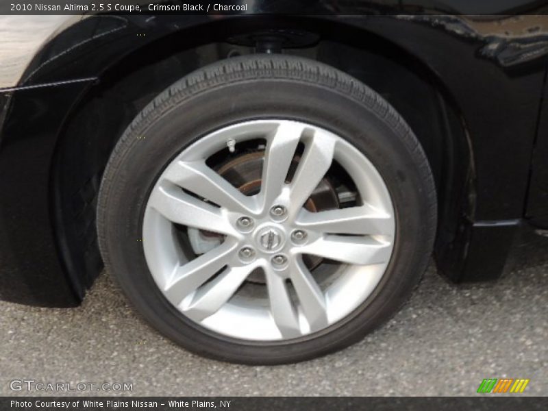 Crimson Black / Charcoal 2010 Nissan Altima 2.5 S Coupe