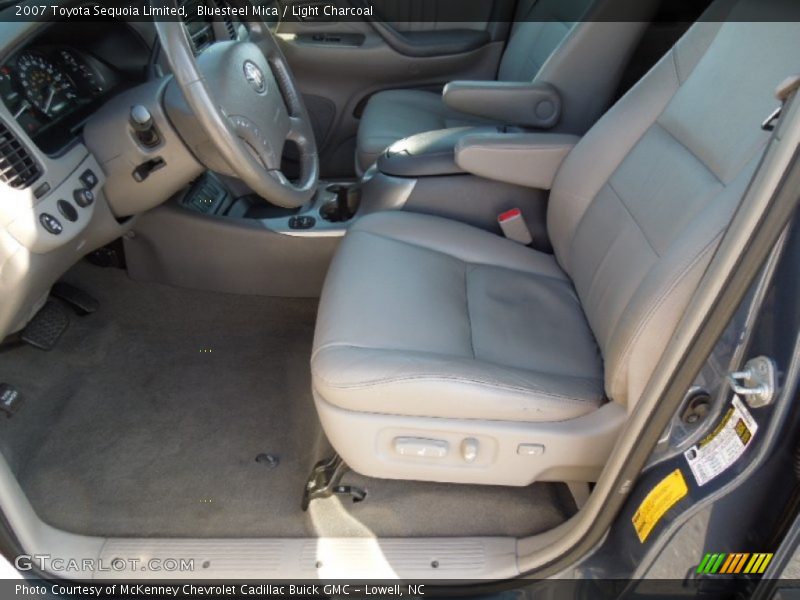Bluesteel Mica / Light Charcoal 2007 Toyota Sequoia Limited