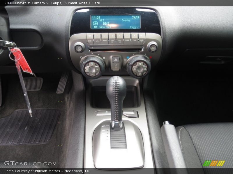 Controls of 2010 Camaro SS Coupe
