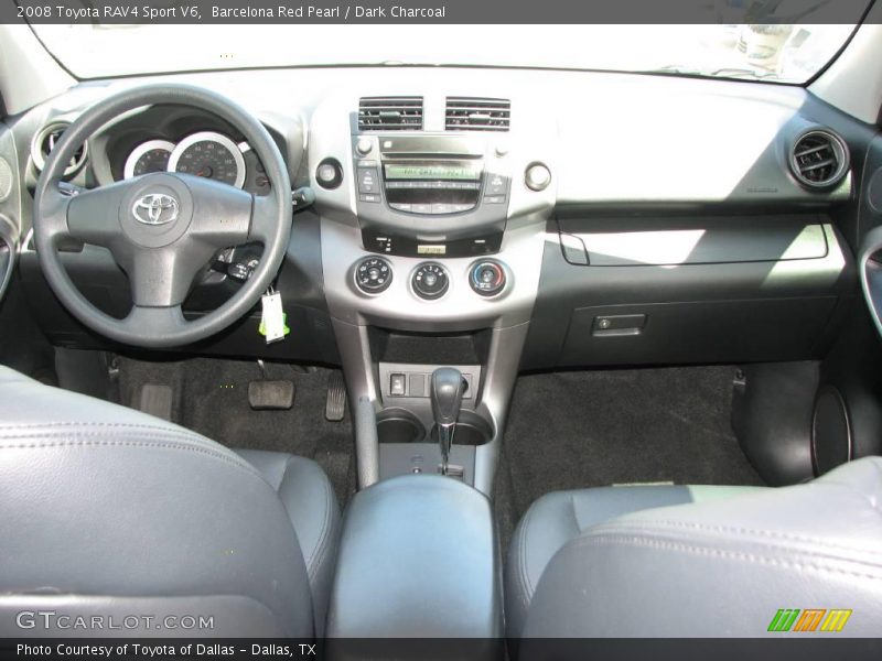 Barcelona Red Pearl / Dark Charcoal 2008 Toyota RAV4 Sport V6