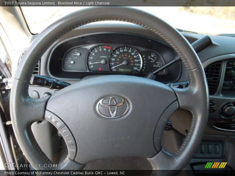 Bluesteel Mica / Light Charcoal 2007 Toyota Sequoia Limited