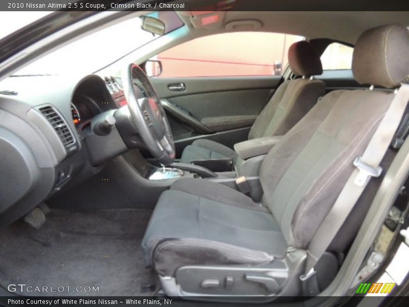 Crimson Black / Charcoal 2010 Nissan Altima 2.5 S Coupe