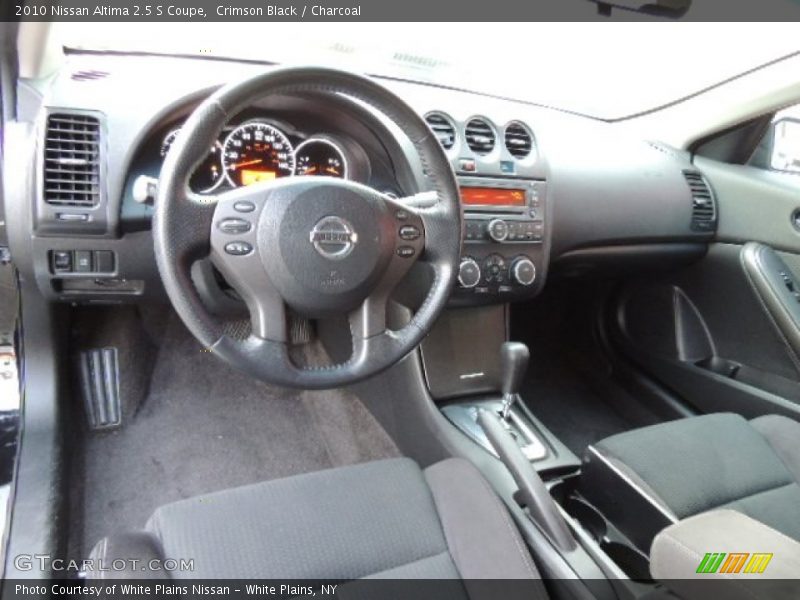 Crimson Black / Charcoal 2010 Nissan Altima 2.5 S Coupe