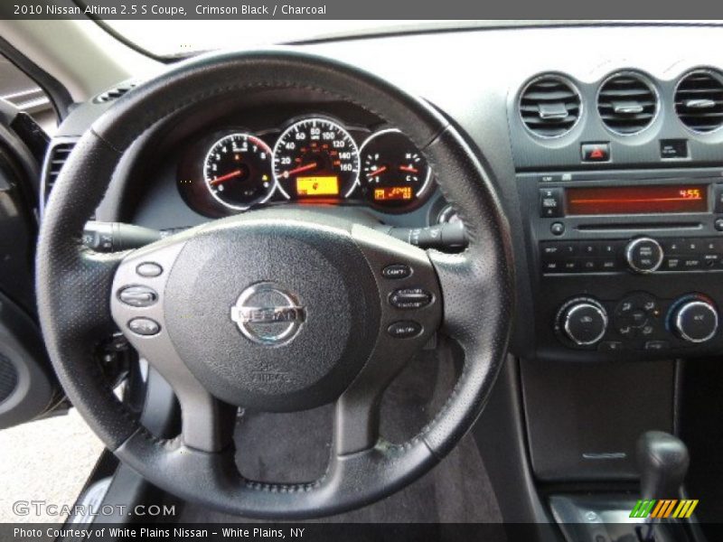 Crimson Black / Charcoal 2010 Nissan Altima 2.5 S Coupe