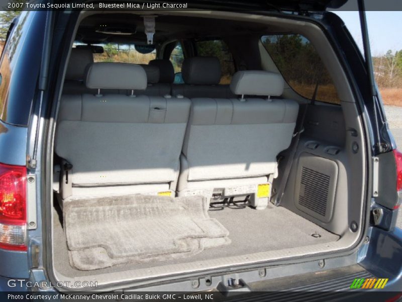 Bluesteel Mica / Light Charcoal 2007 Toyota Sequoia Limited
