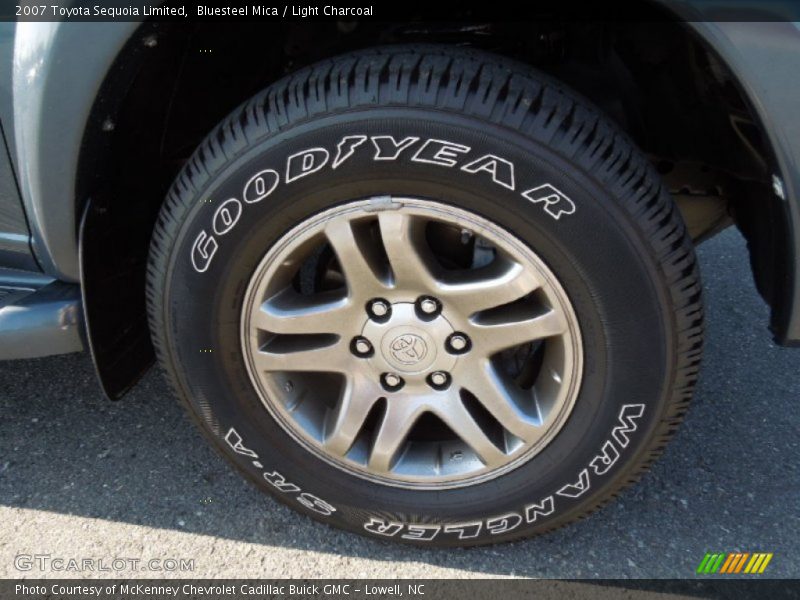 Bluesteel Mica / Light Charcoal 2007 Toyota Sequoia Limited