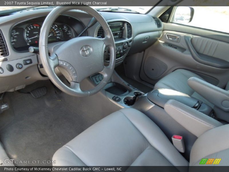 Bluesteel Mica / Light Charcoal 2007 Toyota Sequoia Limited