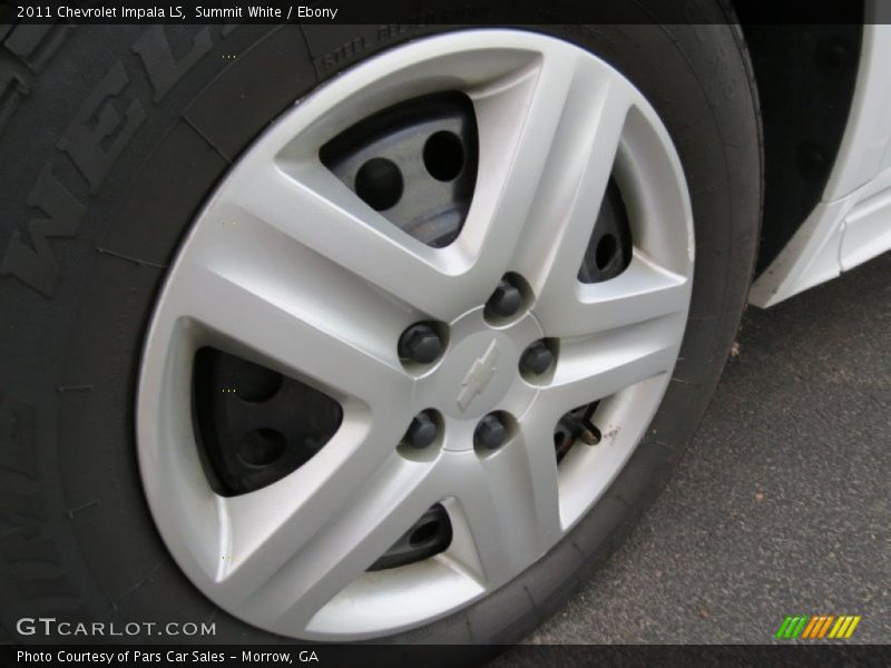 Summit White / Ebony 2011 Chevrolet Impala LS