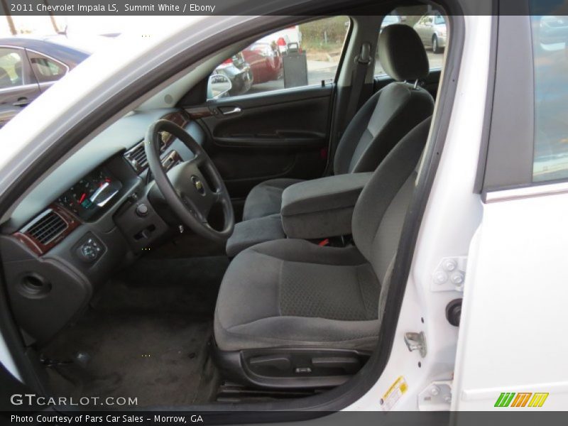 Summit White / Ebony 2011 Chevrolet Impala LS
