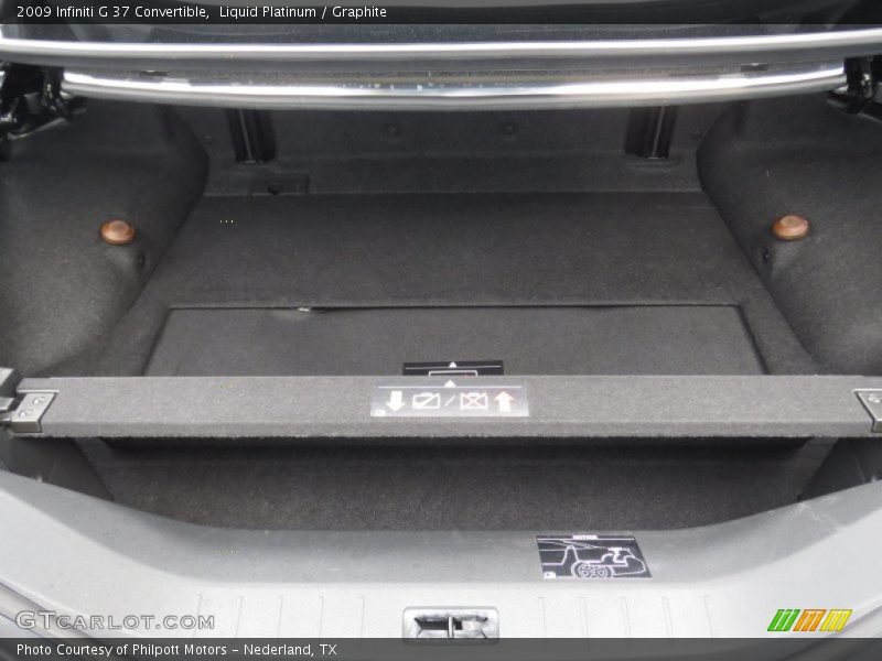 Liquid Platinum / Graphite 2009 Infiniti G 37 Convertible