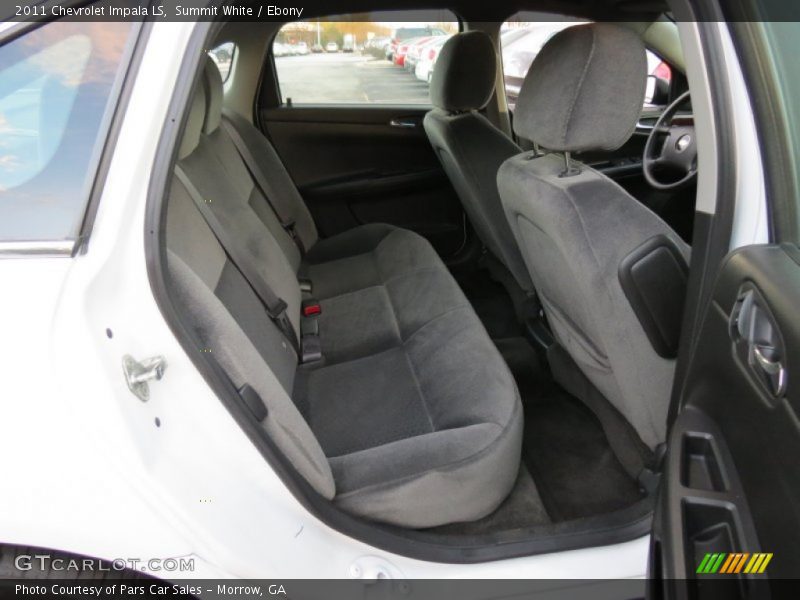 Summit White / Ebony 2011 Chevrolet Impala LS