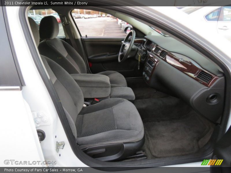 Summit White / Ebony 2011 Chevrolet Impala LS