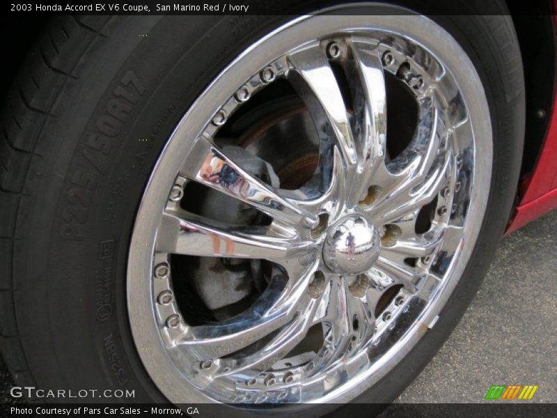 San Marino Red / Ivory 2003 Honda Accord EX V6 Coupe