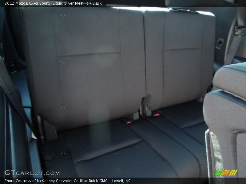 Liquid Silver Meatllic / Black 2012 Mazda CX-9 Sport