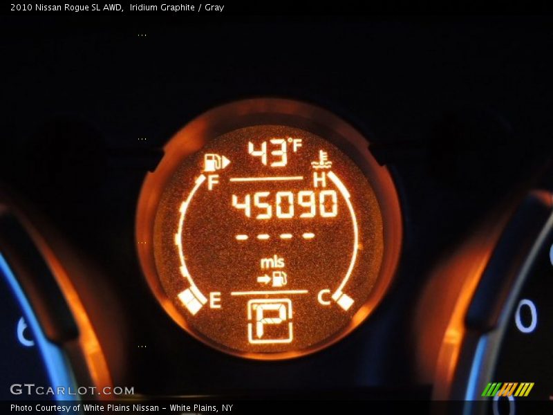 Iridium Graphite / Gray 2010 Nissan Rogue SL AWD