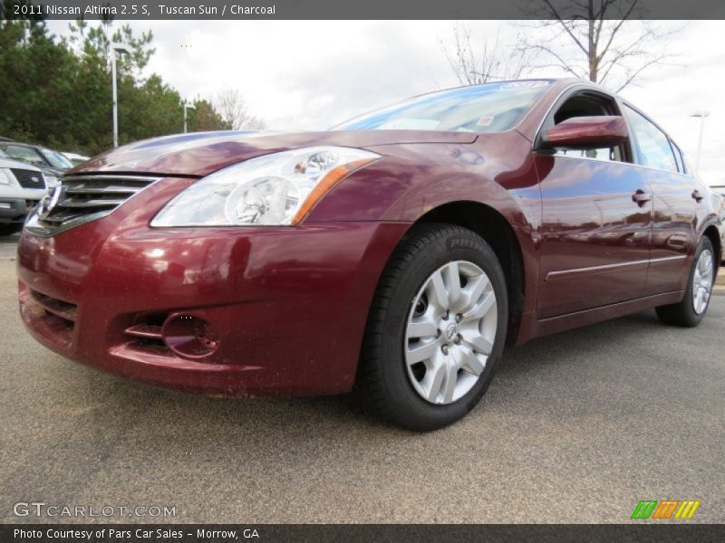 Tuscan Sun / Charcoal 2011 Nissan Altima 2.5 S