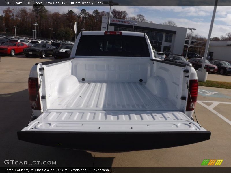 Bright White / Black 2013 Ram 1500 Sport Crew Cab 4x4