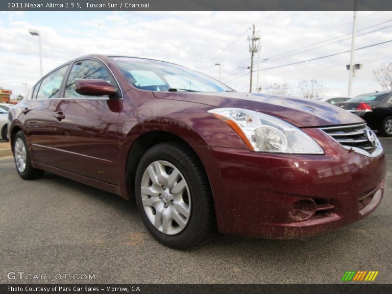 Tuscan Sun / Charcoal 2011 Nissan Altima 2.5 S