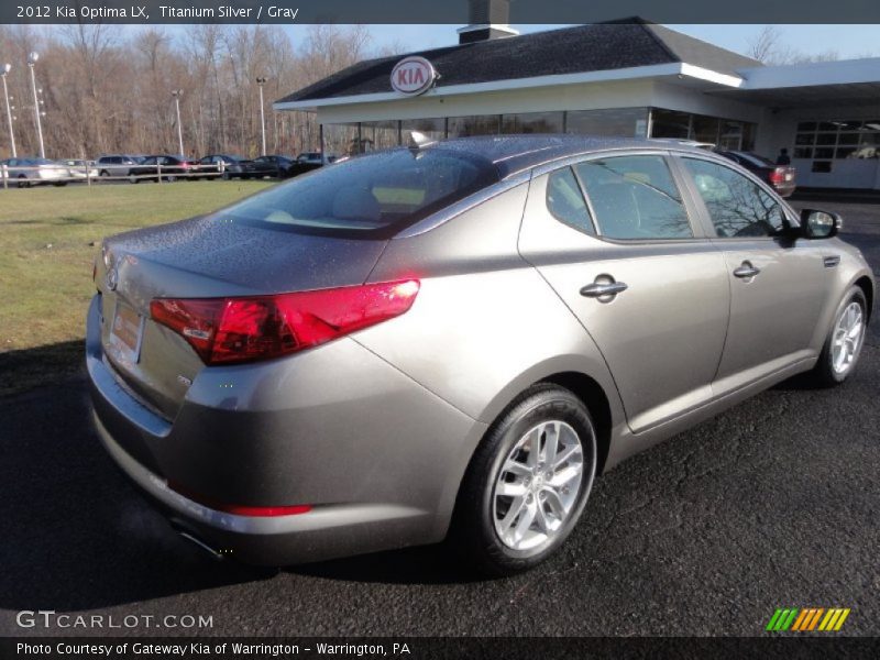 Titanium Silver / Gray 2012 Kia Optima LX