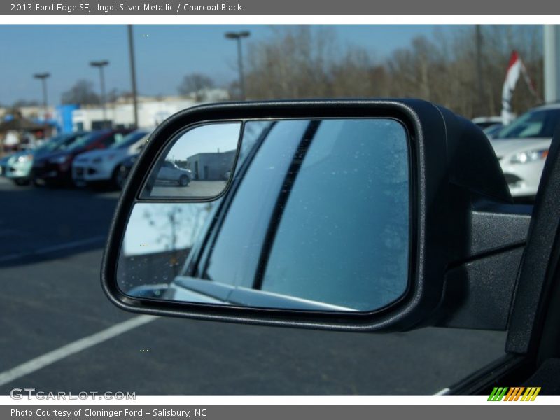Ingot Silver Metallic / Charcoal Black 2013 Ford Edge SE