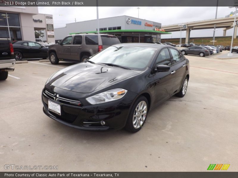 Pitch Black / Black 2013 Dodge Dart Limited