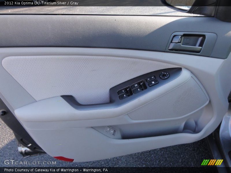 Titanium Silver / Gray 2012 Kia Optima LX